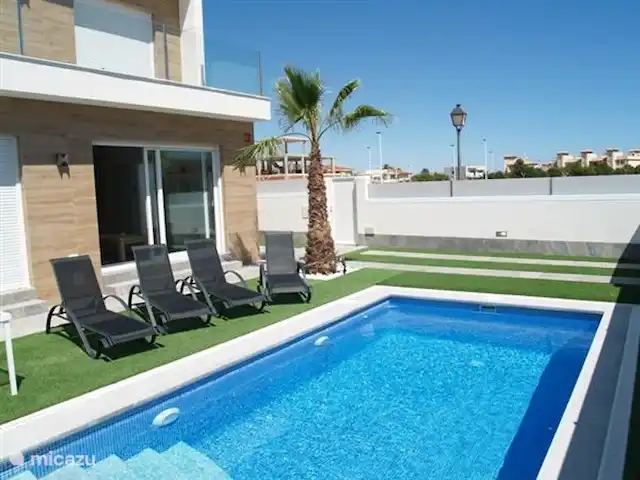 Los Dos Caballeros huren in Spanje, Murcia, San Pedro del Pinatar - villa zwembad met 4 ligbedden