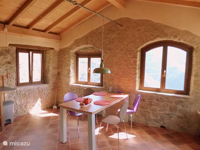 Holiday home in Italy, Liguria, Pigna - apartment Casarovear Apartment