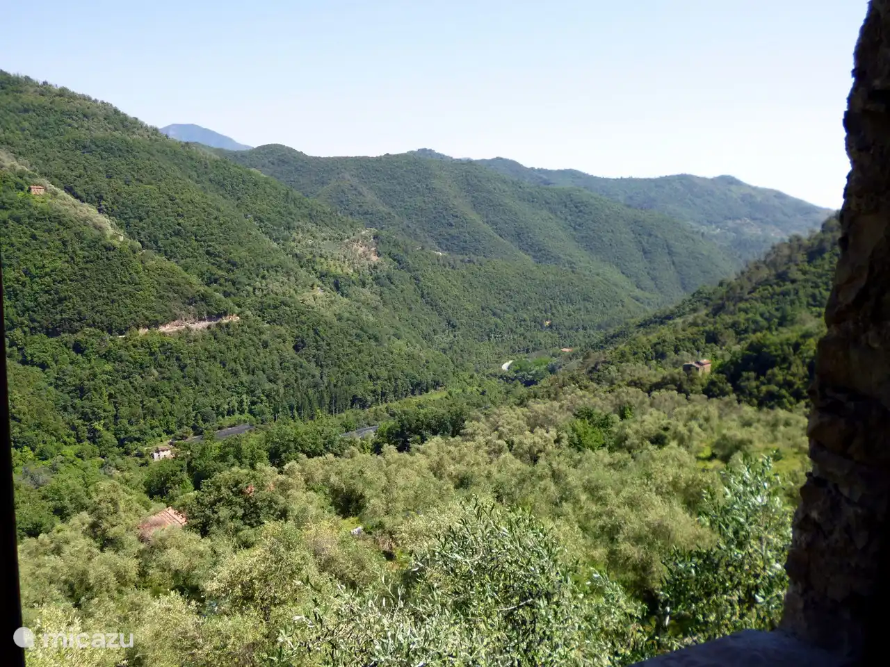 Blick von der Wohnung.