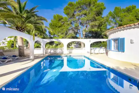 Vacation rental Spain, Costa Blanca, Moraira holiday house Villa Delfin Azul