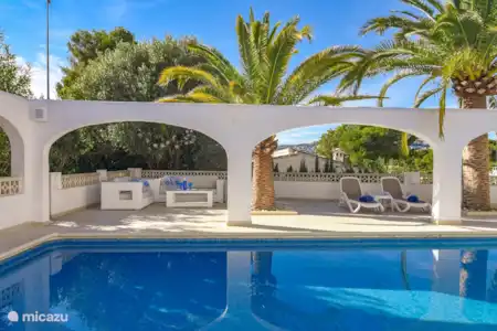 Vacation rental Spain, Costa Blanca, Moraira holiday house Villa Delfin Azul