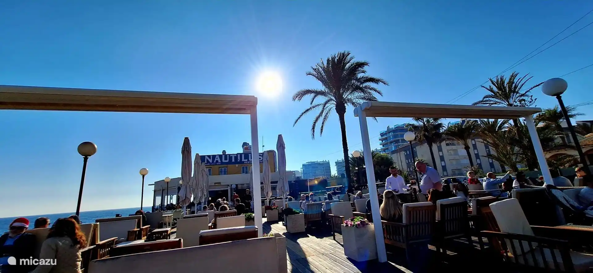 Restaurant Nautilus a few minutes' walk away