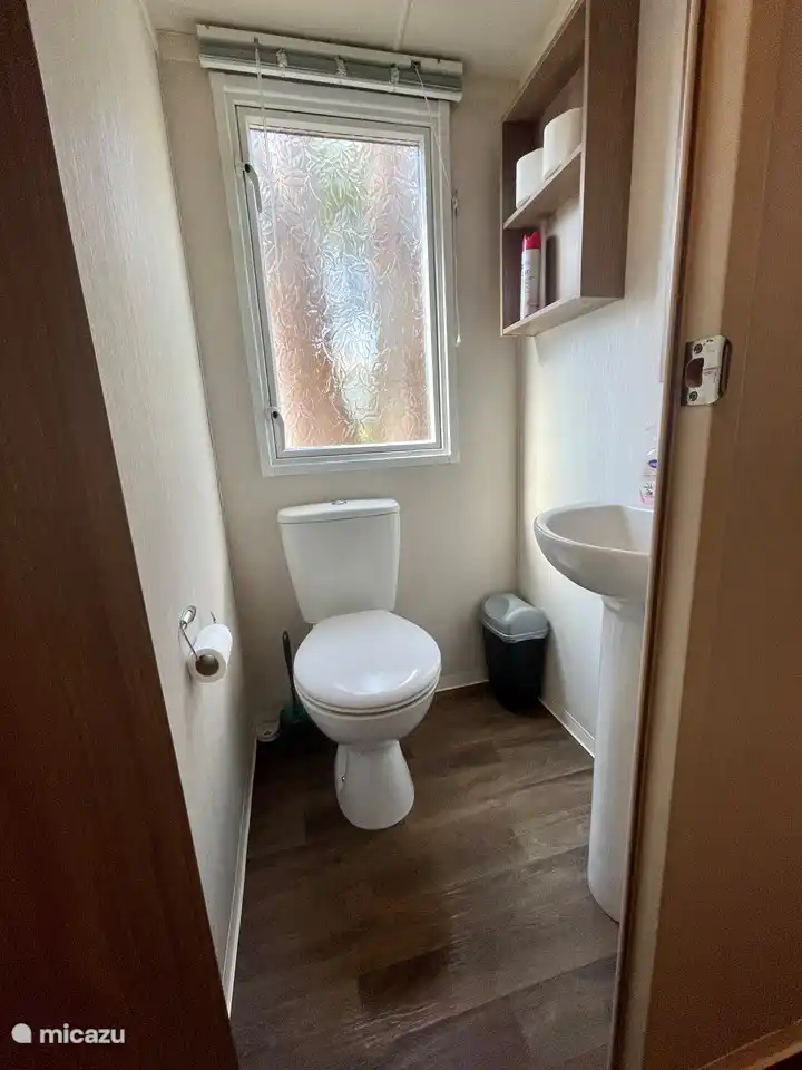 Toilet with washbasin