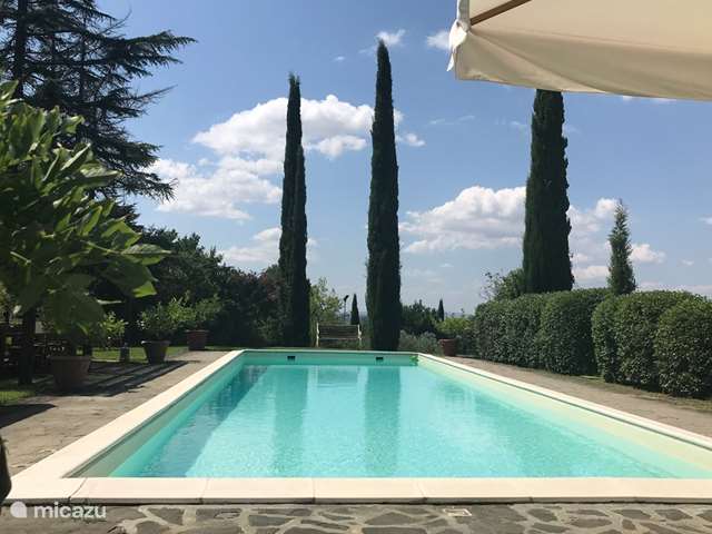 Holiday home in Italy, Tuscany, Cortona - villa Casa del Castagno