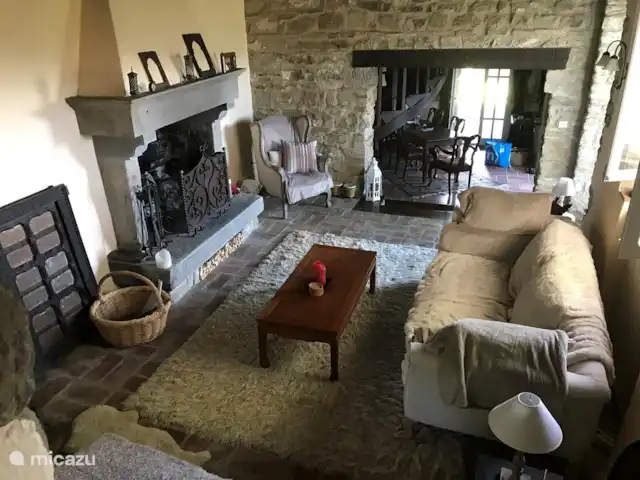 Casa del Castagno huren in Italië, Toscane, Cortona - villa Woonkamer