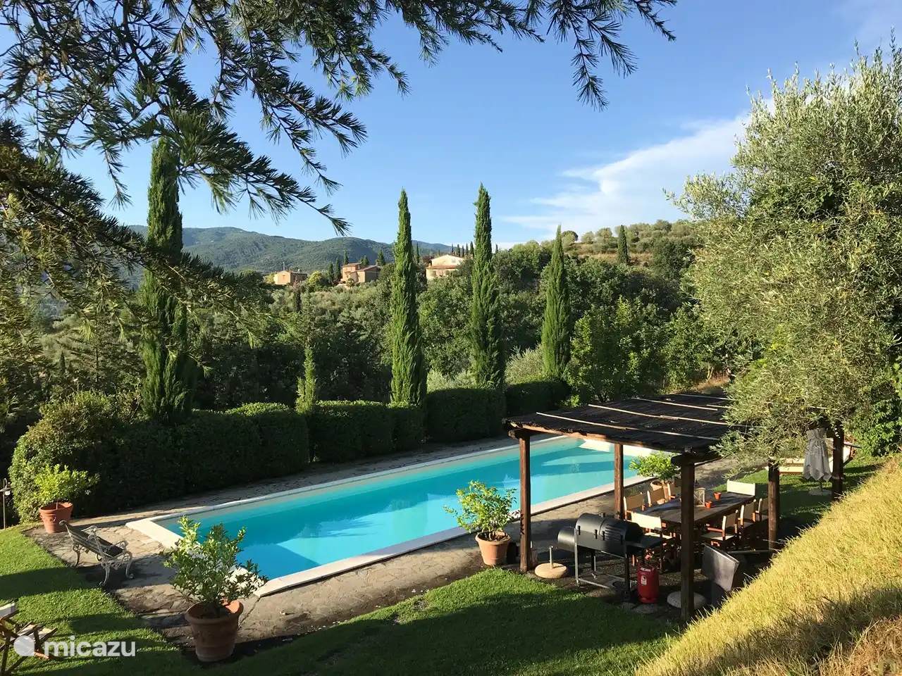 In een rustige omgeving