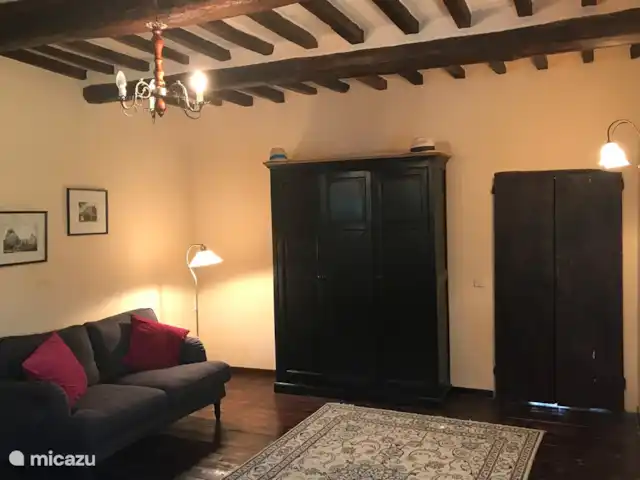 Casa del Castagno huren in Italië, Toscane, Cortona - villa Hoofdslaapkamer met twee zitsbank