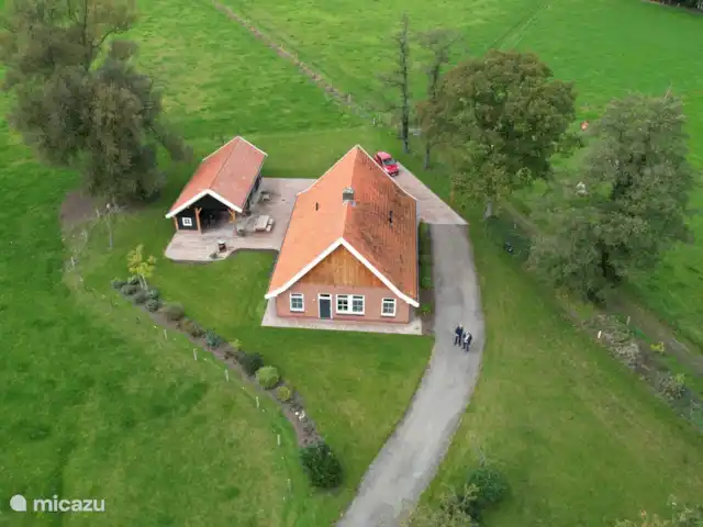 Erve Beertke huren in Nederland, Overijssel, De Lutte - vakantiehuis Deze foto is gemaakt door een van onze gasten met behulp van een drone.