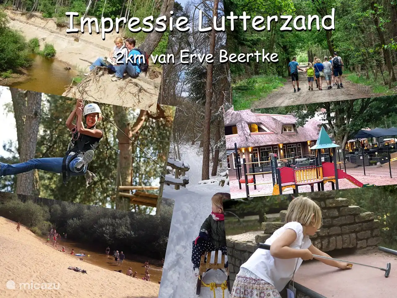 El Lutterzand es una reserva natural donde puedes disfrutar todas las estaciones.