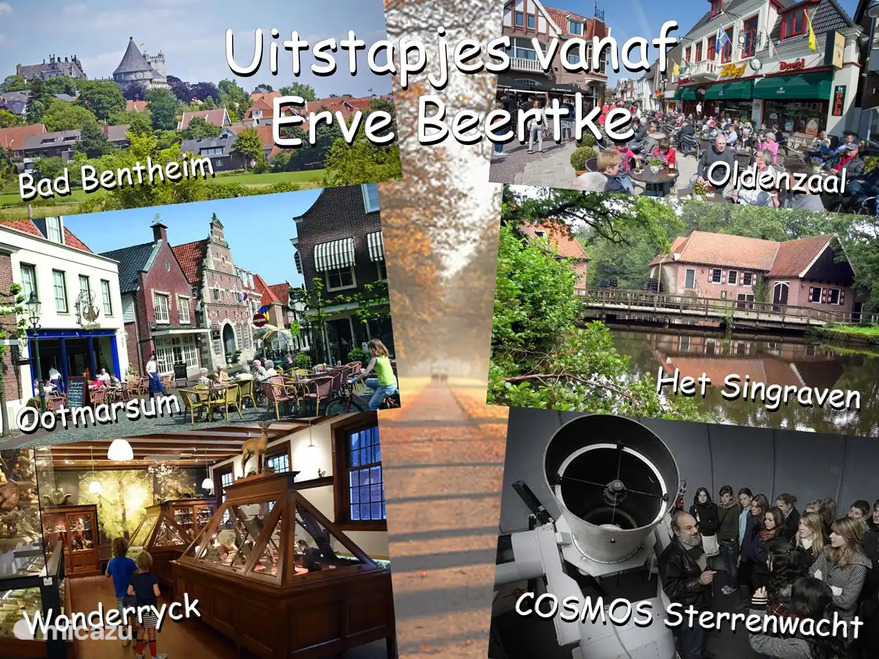 Ciudades interesantes a 15 km y Singraven y Wonderryck a poca distancia