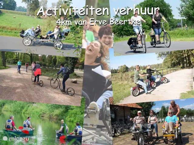 Erve Beertke huren in Nederland, Overijssel, De Lutte - vakantiehuis Activiteiten voor jong en oud huurt u bij Actief Twente