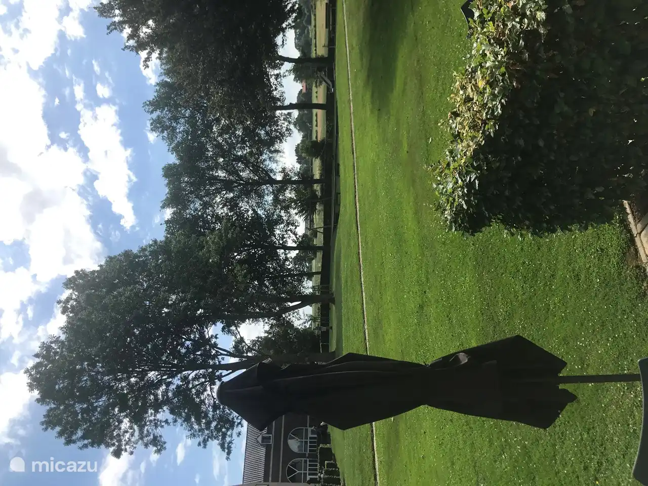 Uitzicht vanaf terras