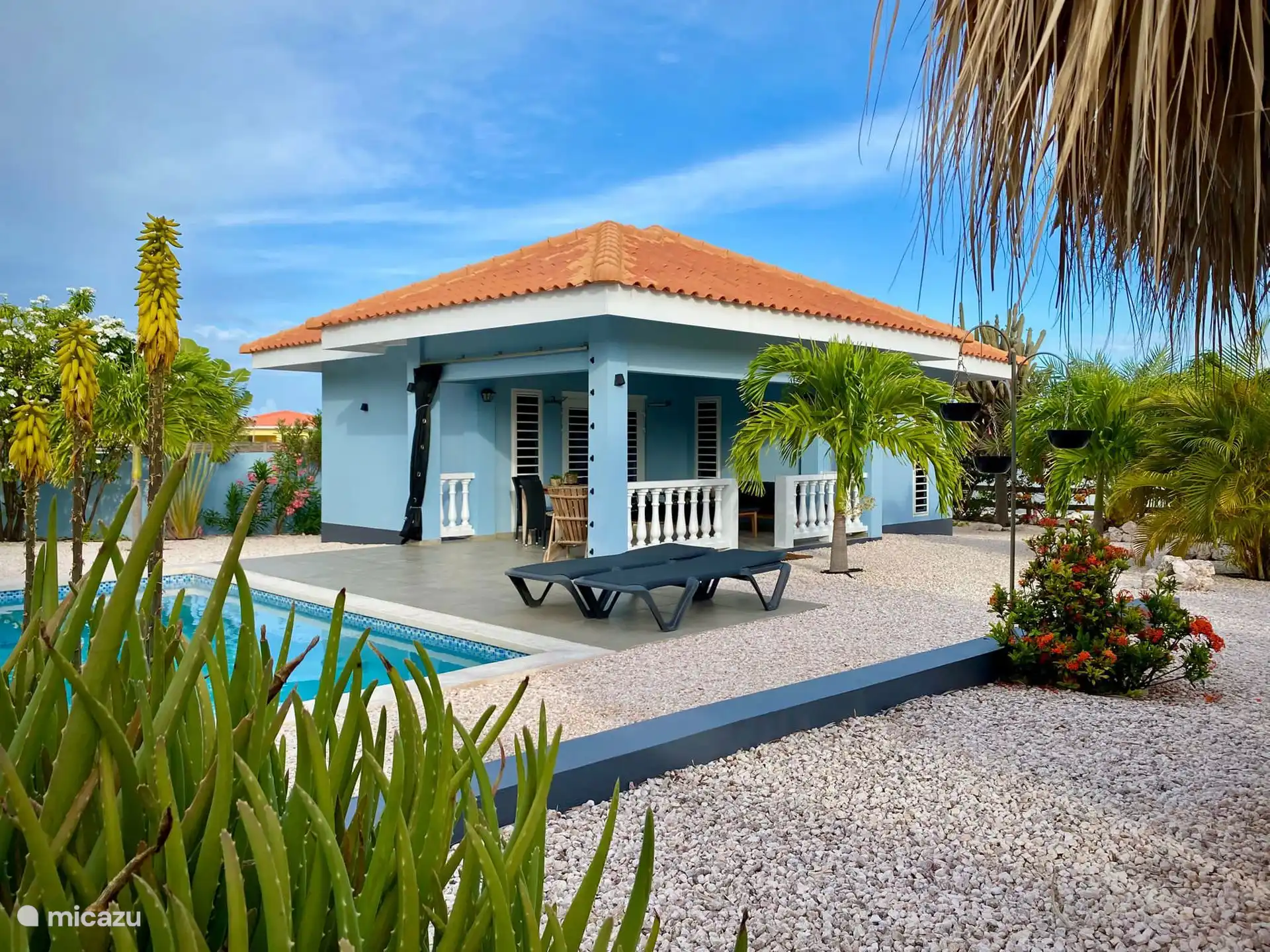 Parcs de vacances, Curaçao, Banda Abou (ouest), Fontein, villa Casa Azul