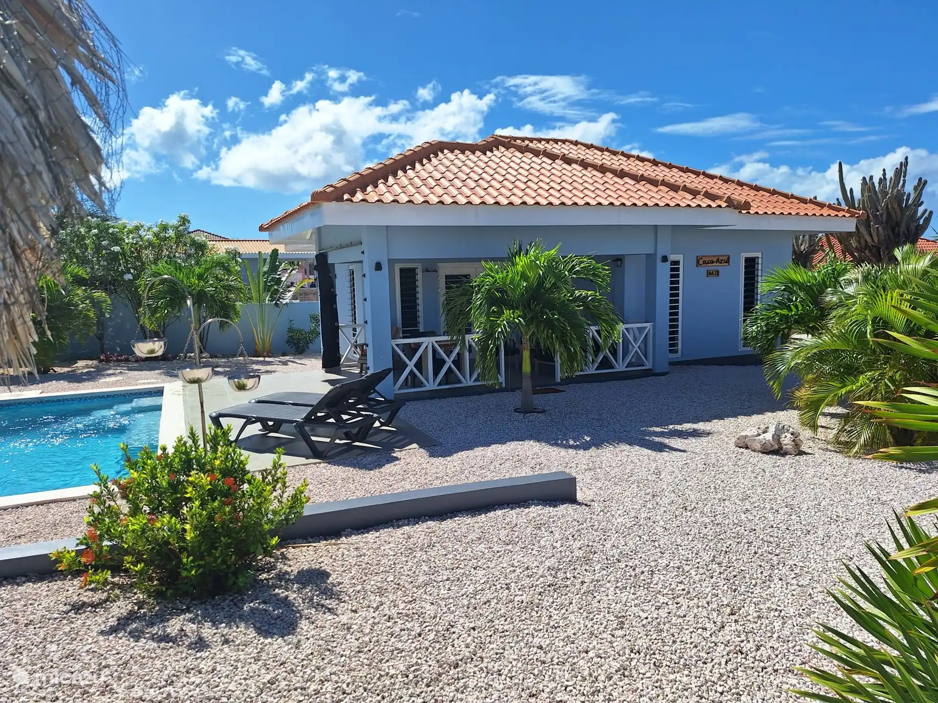 Vue de face Casa Azul