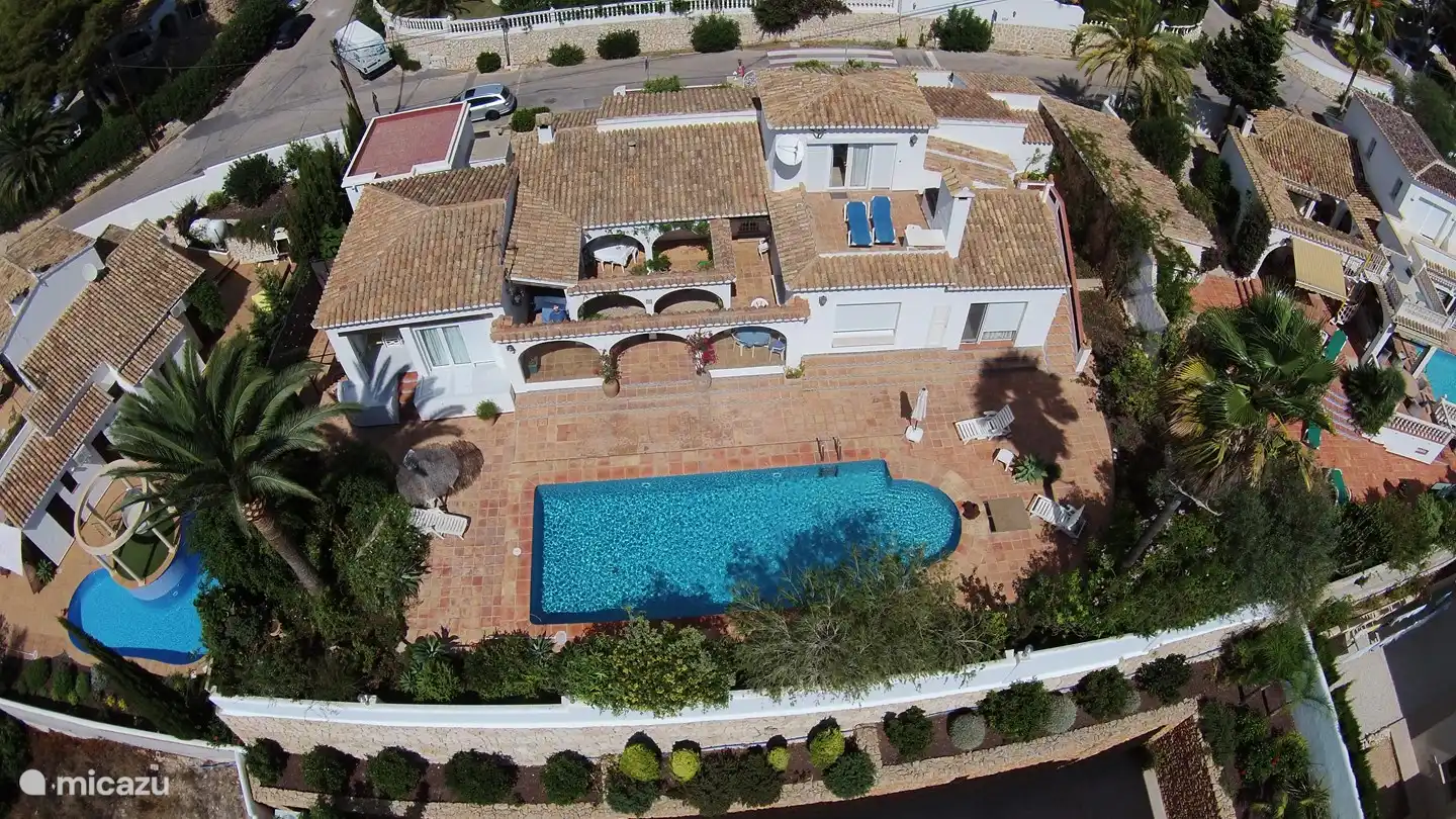 Luftaufnahme Villa Lotus Moraira