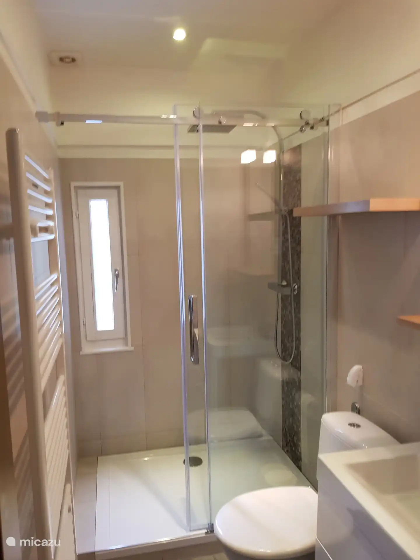 Baño con inodoro