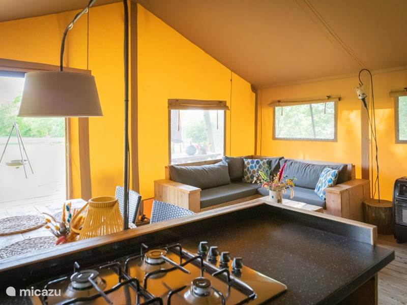 Holiday home in Netherlands, Overijssel, Haaksbergen Glamping / Safari tent / Yurt Landrijk de Reesprong - Safari tent 1