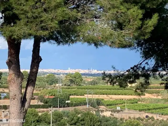 Location de Vacances Espagne, Valence, Monserrat, maison de vacances - Villa de la Terre Vue sur la ville de Valence depuis la terrasse panoramique