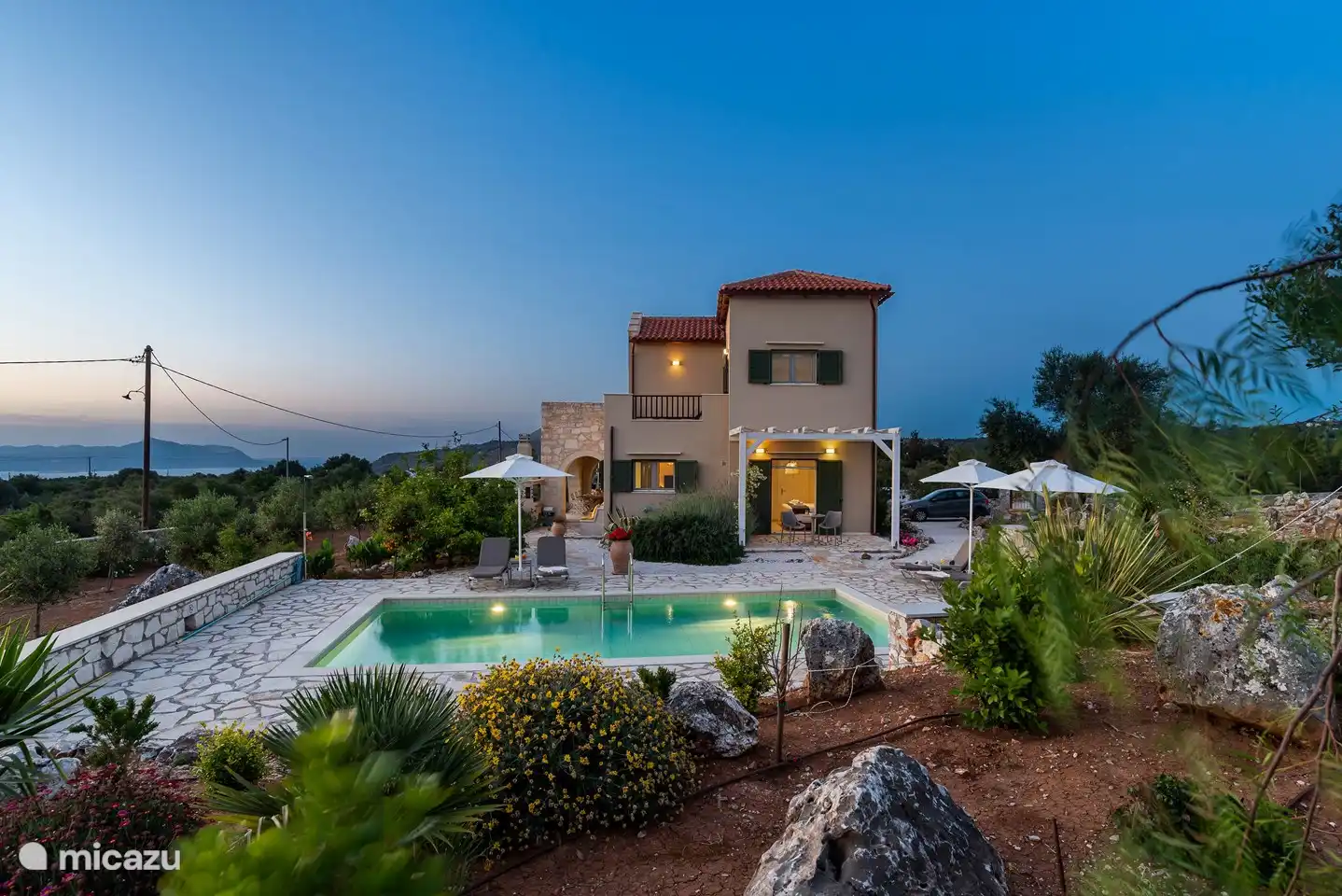 Villa Selene in Griechenland, Kreta, Xirosterni - Villa