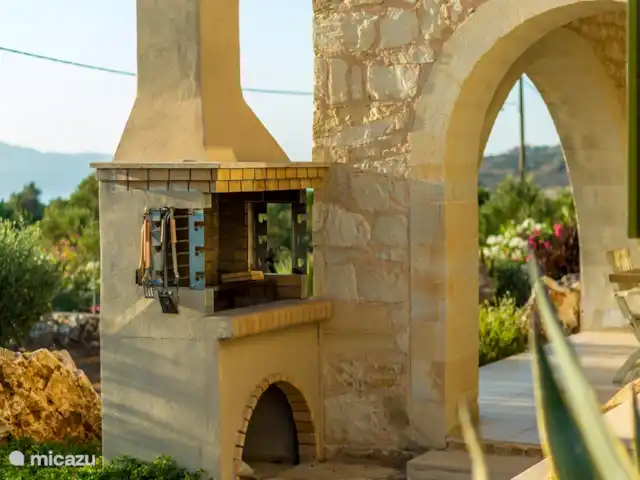 Villa Séléné | Grèce, Crète, Xirosterni - villa barbecue