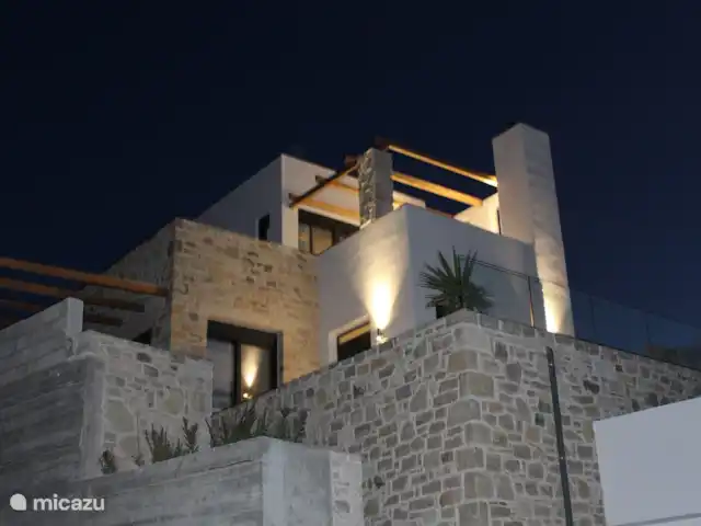 Villa Xenia | Grèce, Crète, Kamilari - maison de vacances Villa Xenia avec éclairage