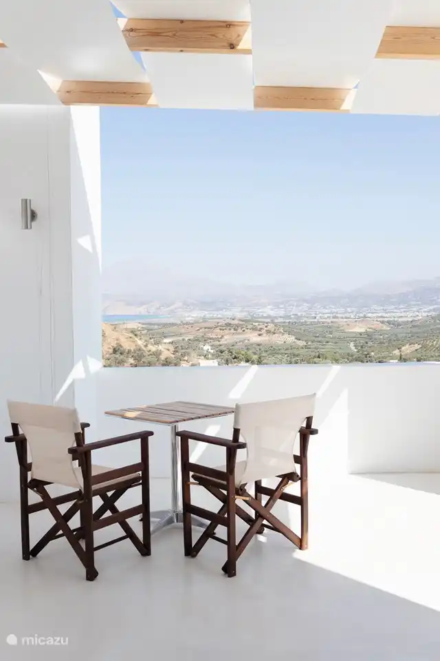 Prachtig uitzicht vanaf het dakterras