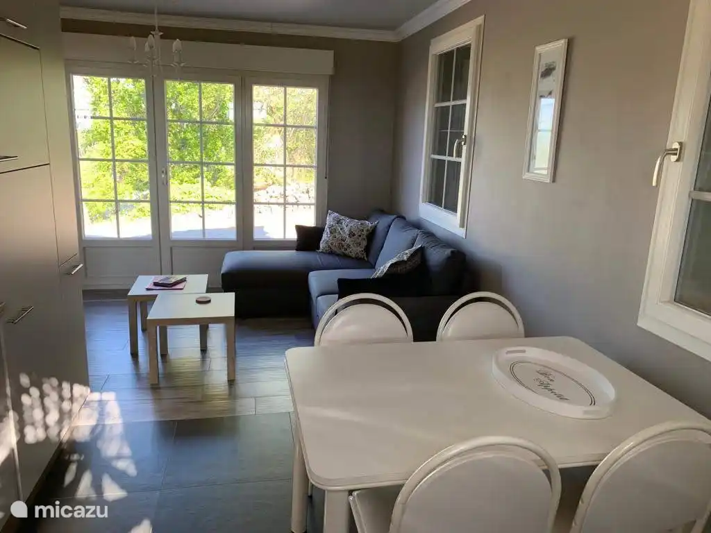 dining and sitting area