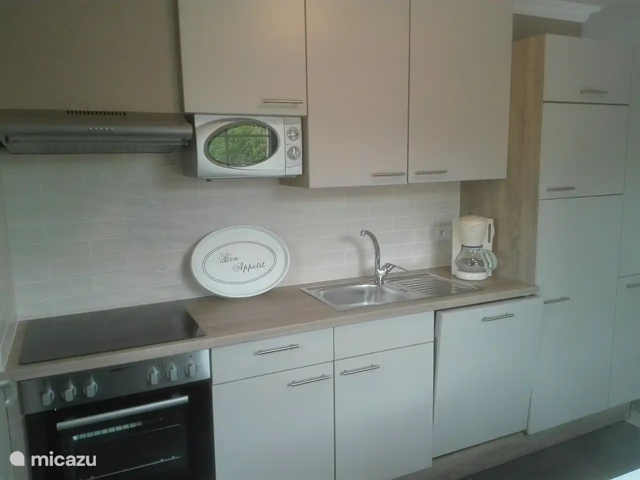 well equipped kitchen