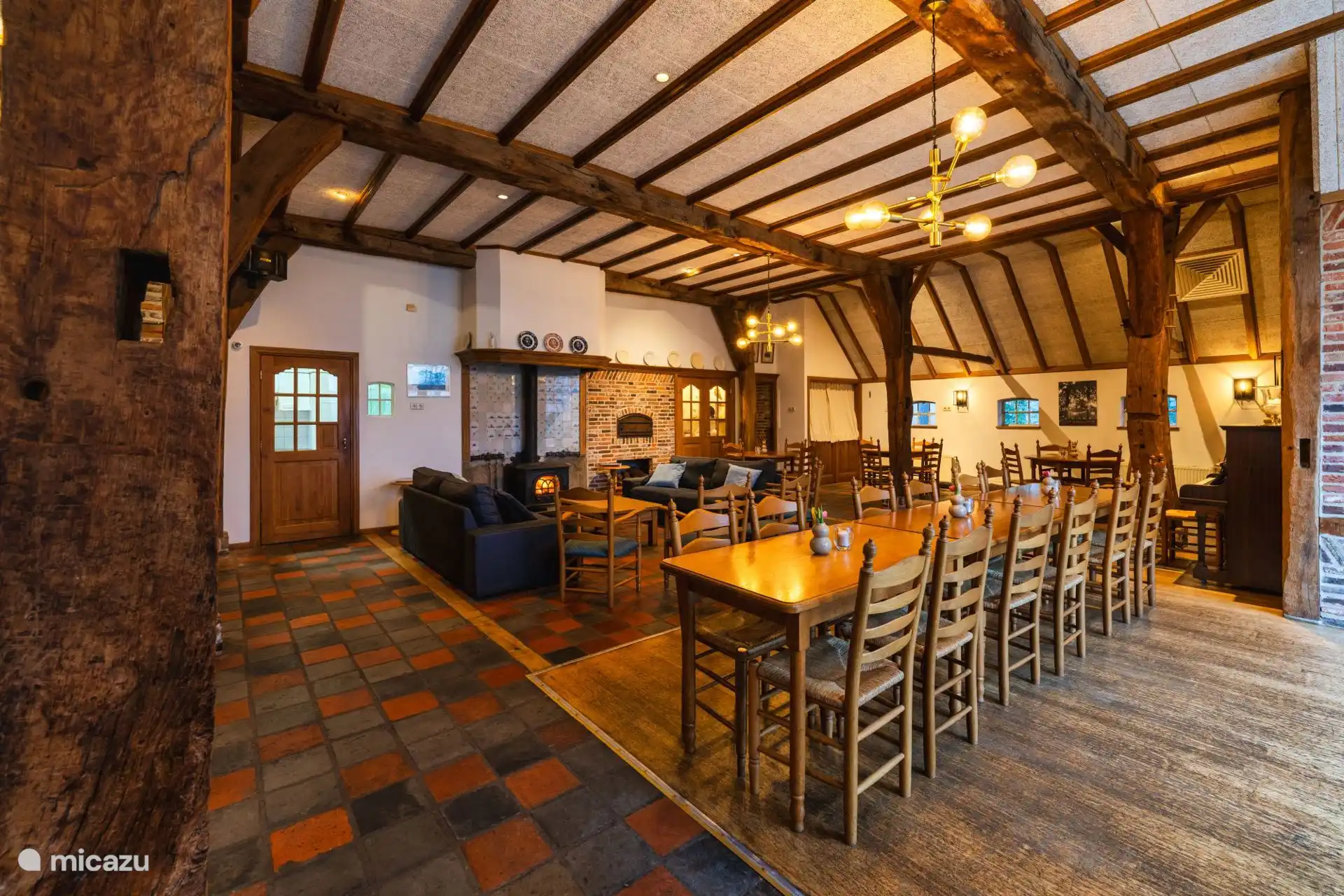 Authentisches Wohnzimmer 170m