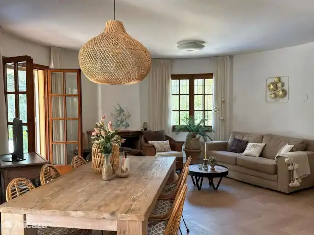 Casa Alegre huren in Spanje, Costa Brava, Calonge - vakantiehuis Eetgedeelte en woonkamer