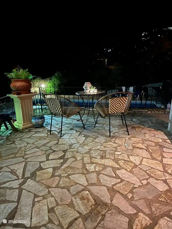 Blick auf den Pool...