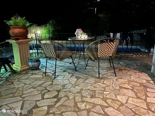 Casa Alegre huren in Spanje, Costa Brava, Calonge - vakantiehuis Uitkijkend over het zwembad...