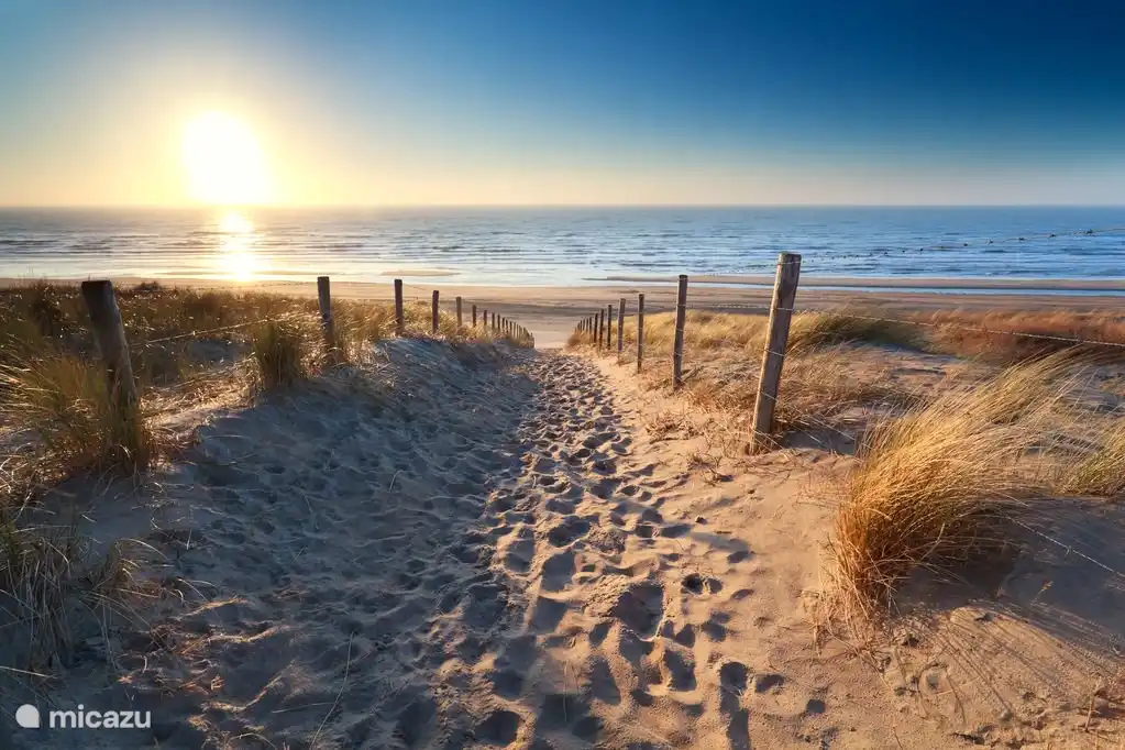 Zonsondergang bij Egmond aan Zee