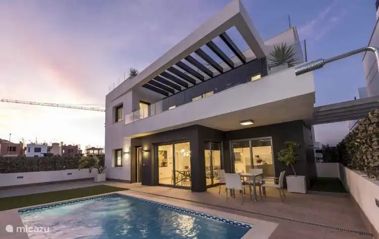 Moderne Luxus-Privatvilla in Spanien, Costa Blanca, Orihuela Costa - villa