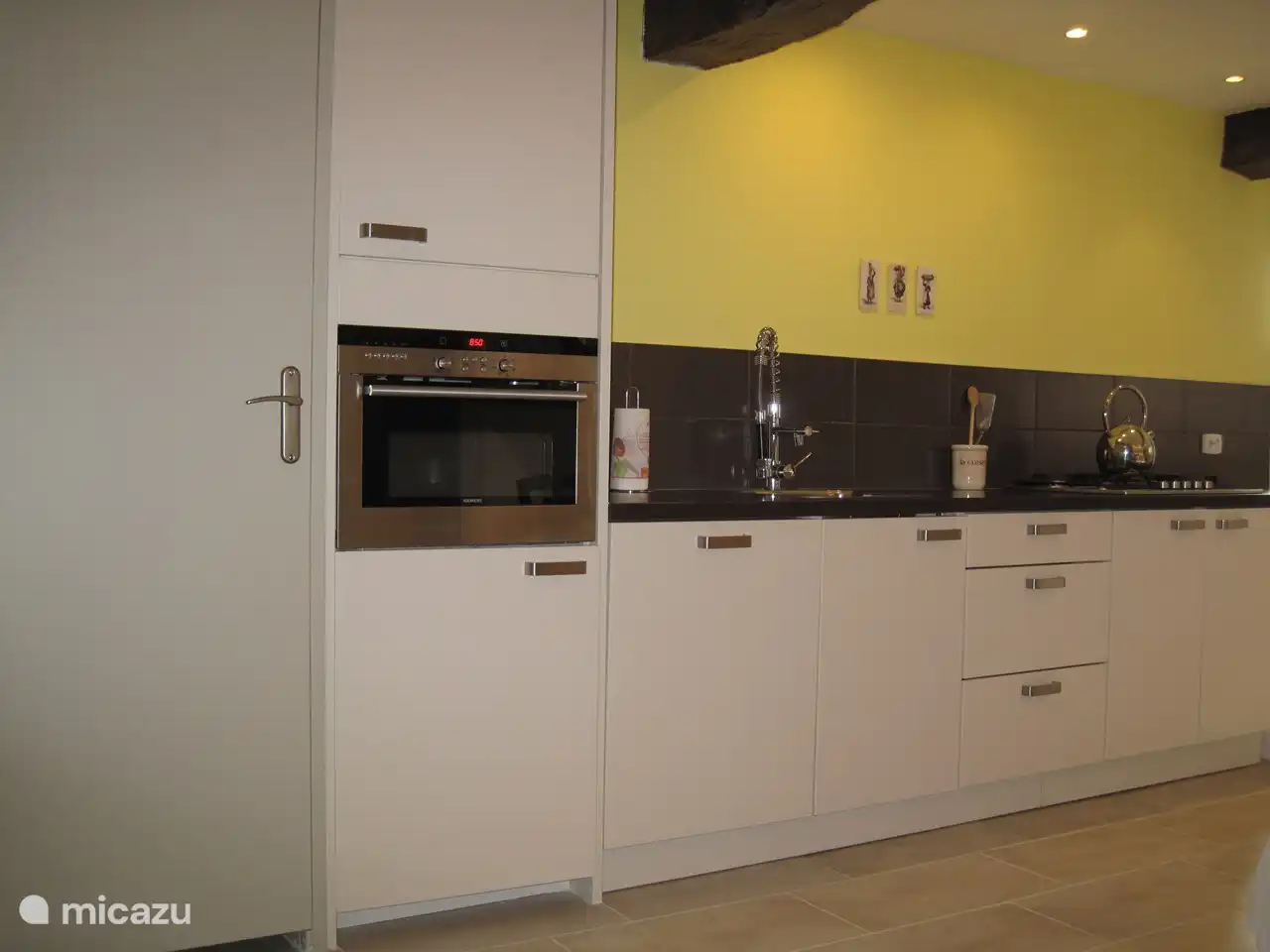 More than enough workspace for preparing a nice meal