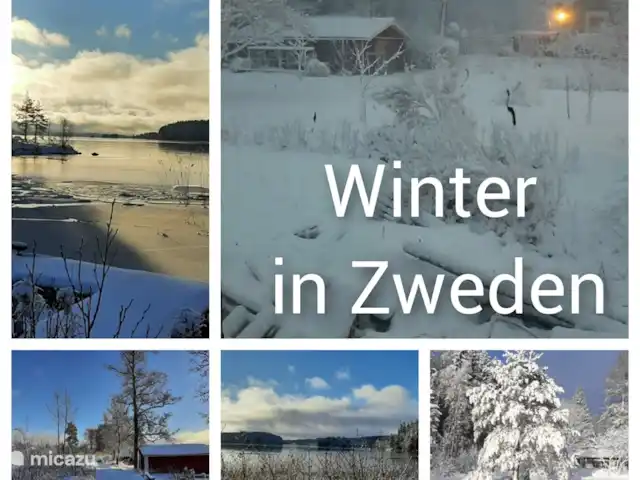 Location de Vacances Suède, Värmland, Nykroppa, maison de vacances - Maison GWEN en lac +service complet Paysages d'hiver autour de notre maison