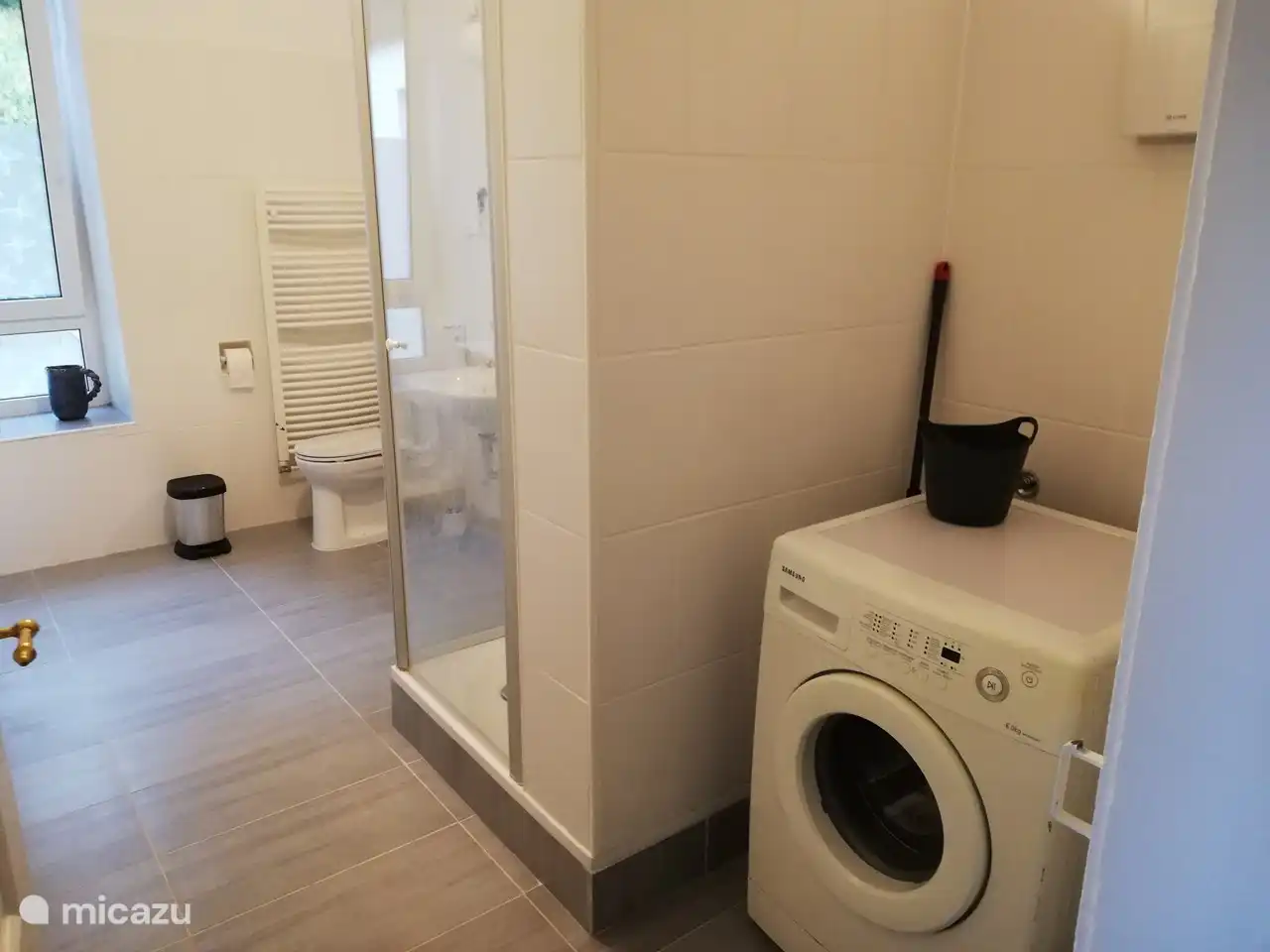 Sie können die Waschmaschine kostenlos benutzen.