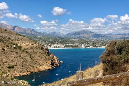 View of Albir during walking route