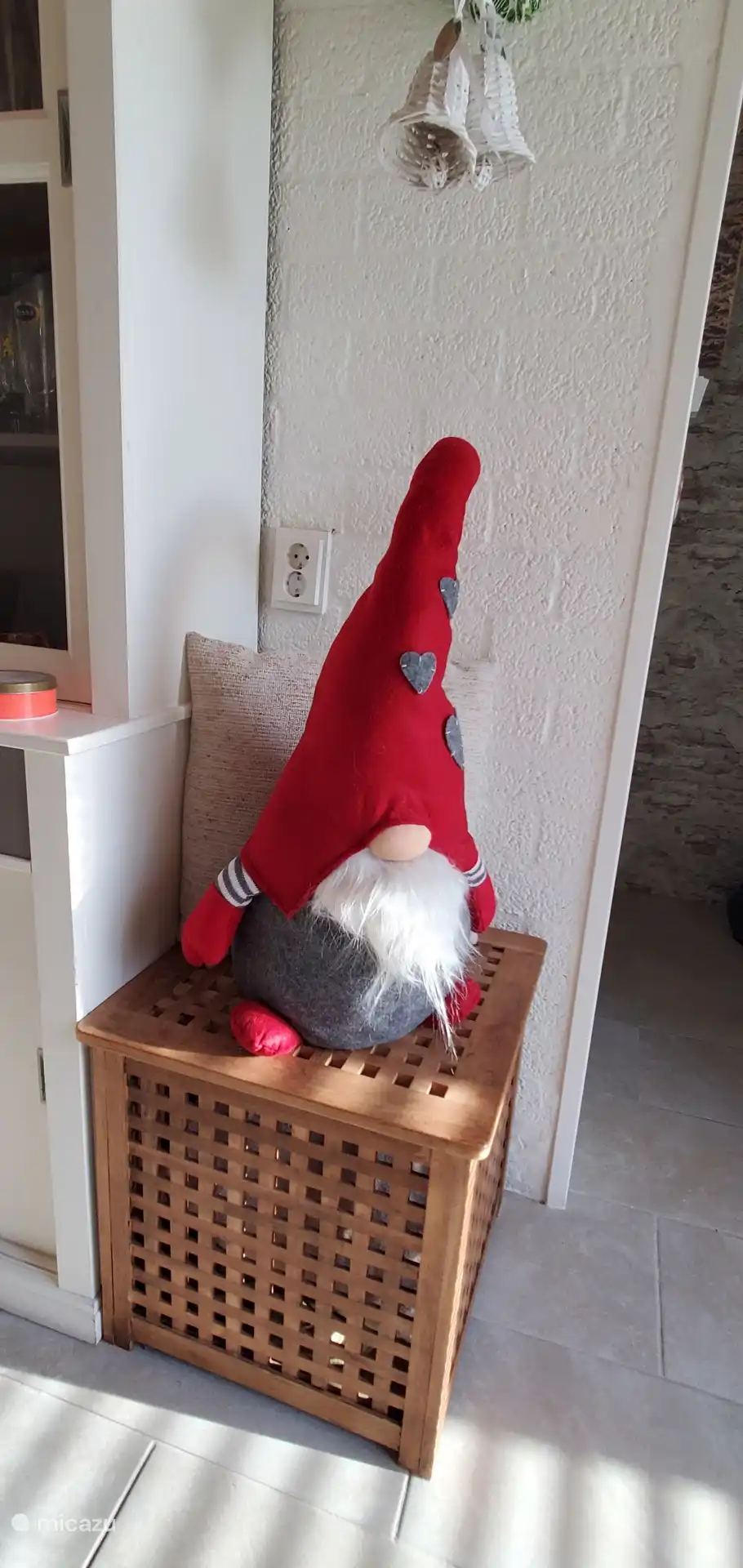 In der Weihnachtszeit wird unser Haus in Weihnachtsstimmung gebracht 