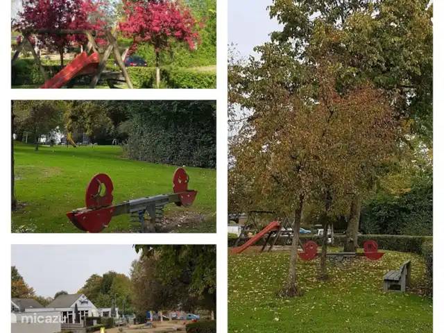 Location de Vacances Pays-Bas, Limbourg, Simpelveld, maison de vacances - Elisa Le parc dispose de plusieurs aires de jeux pour nos plus jeunes hôtes !