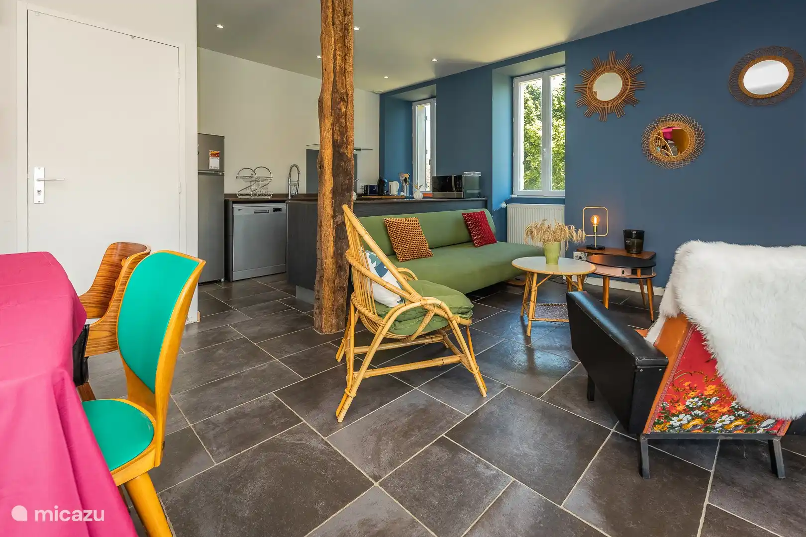 Comedor y sala de estar