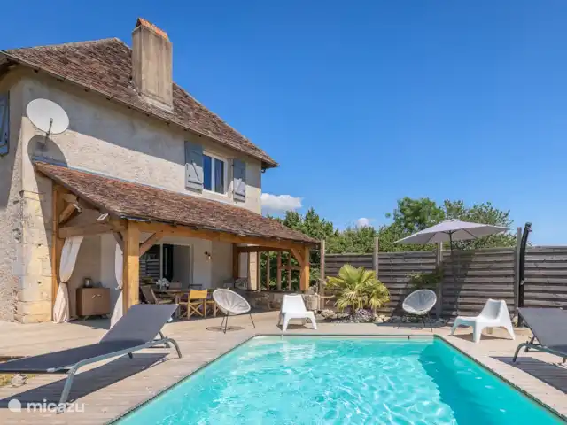 Rémetta | France, Dordogne, La Bachellerie - maison de vacances La piscine
