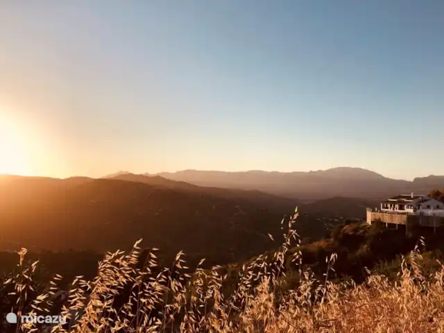 villa en España, Costa del Sol, Comares – Casa Mendoza Atardecer