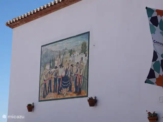villa en España, Costa del Sol, Comares – Casa Mendoza Comares : pinturas murales