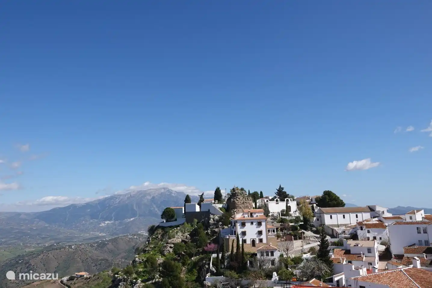 Comares : overzicht dorp