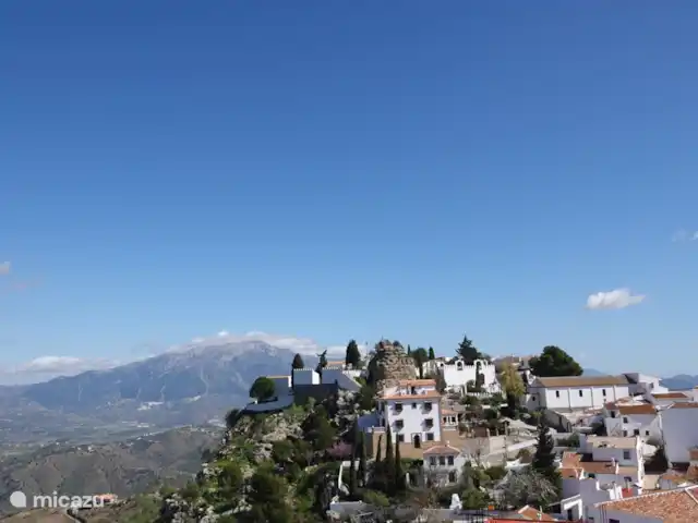 villa en España, Costa del Sol, Comares – Casa Mendoza Comares: vista general del pueblo