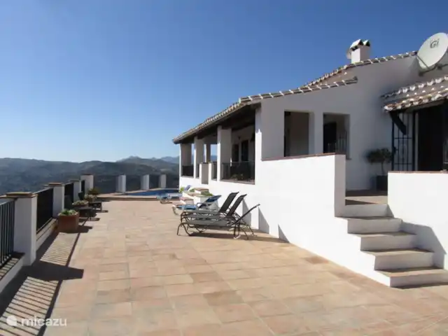 villa en España, Costa del Sol, Comares – Casa Mendoza Terraza solarium