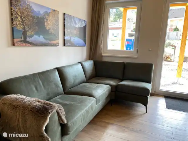 Vacances 3 pays-Hottub, BBQ, Sauna | Autriche, Carinthie, Arnoldstein - bungalow Salon, coin salon