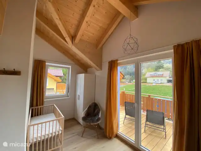 Vacances 3 pays-Hottub, BBQ, Sauna | Autriche, Carinthie, Arnoldstein - bungalow Lit bébé 1