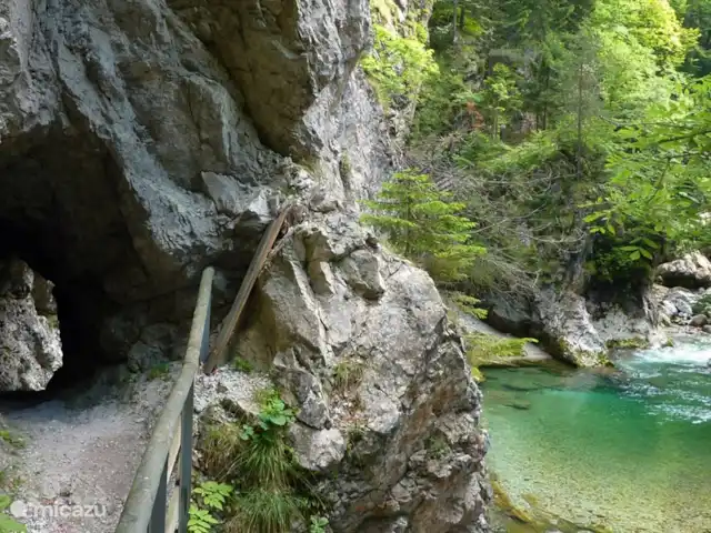 Vacances 3 pays-Hottub, BBQ, Sauna | Autriche, Carinthie, Arnoldstein - bungalow Alentours Slovénie Cascades de Martuljek